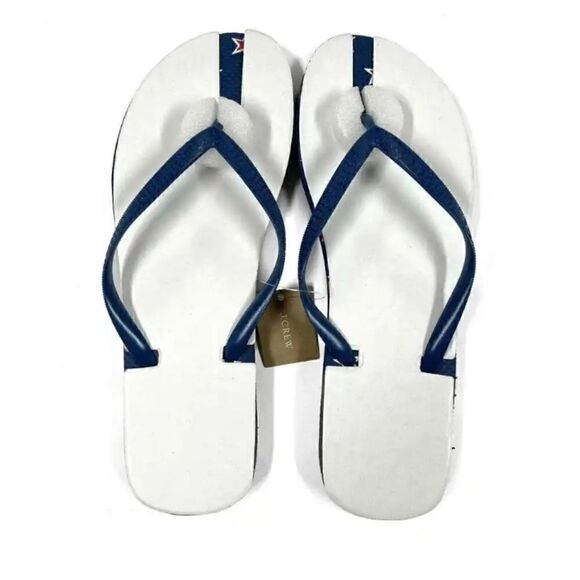 J CREW Star Print Flip Flops Sz 8 NWT - Picture 6 of 7